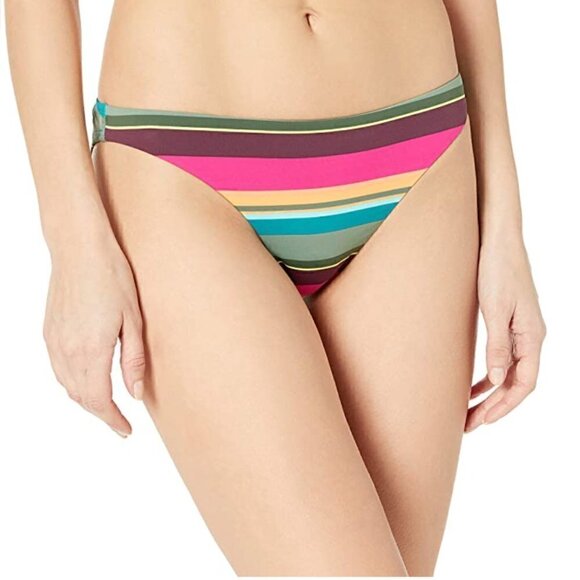 NWT BCBGeneration Colorful Rainbow Stripe Bikini Bathing Suit Set Size XS - Picture 3 of 8